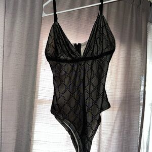 Black bodysuit